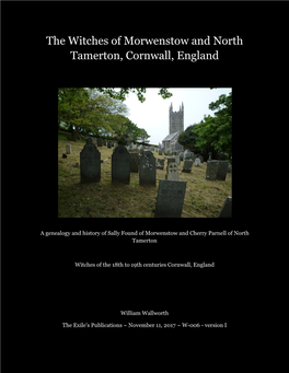 The Witches of Morwenstow and North Tamerton