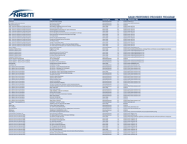 Nasm Preferred Provider Program