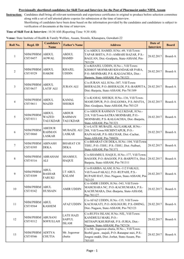 Pharmacist Kishor Da Final