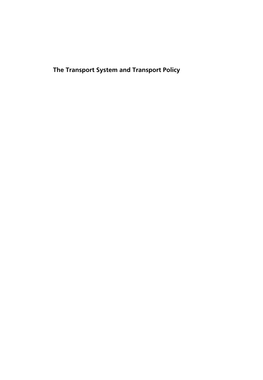 Transport System and Transport Policy