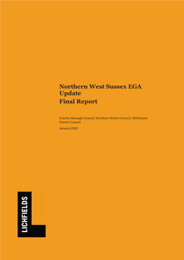 Northern West Sussex EGA Update Final Report