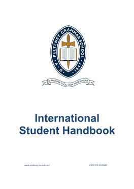 International Student Handbook