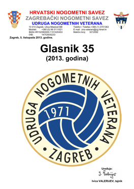 Glasnik 35 (2013