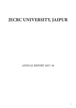 Jecrc University, Jaipur