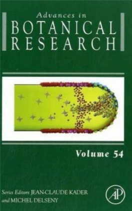 Advances in Botanical Research, Volume 54