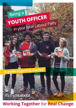 YOUTH OFFICER in Your Local Labour Party