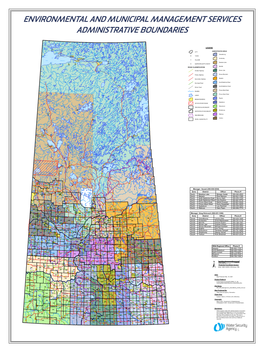 Environmental and Municipal Management Services Administrative Boundaries