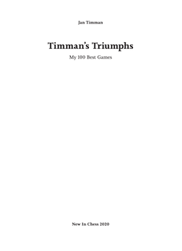 Timman's Triumphs