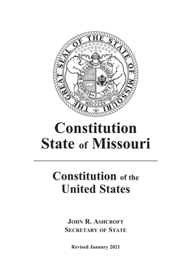 Missouri Constitution and the Constitution of the United States