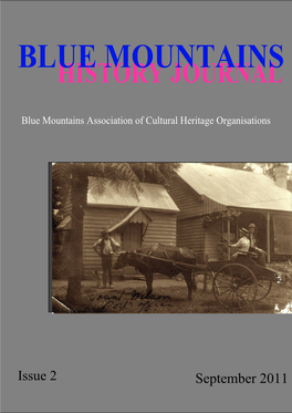 Blue Mountains History Journal Issue 2