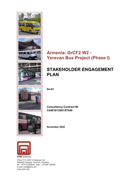 Armenia: Grcf2 W2 - Yerevan Bus Project (Phase I)