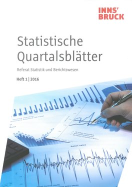 Statistische Quartalsblätter 1/2016