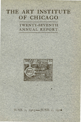 Twenty-Seventh Annual Report