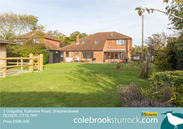 3 Golgotha, Eythorne Road, Shepherdswell, DOVER, CT15 7PP Price £585,000