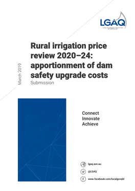 Apportionment of Dam Safety Upgrade Costs (The Review)