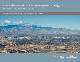 Comprehensive Economic Development Strategy LAS VEGAS GLOBAL ECONOMIC ALLIANCE