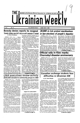 The Ukrainian Weekly 1989, No.19