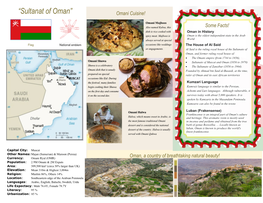 “Sultanat of Oman”