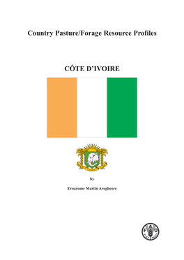 Country Pasture/Forage Resource Profiles CÔTE D'ivoire