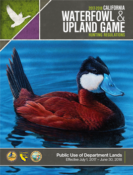 Waterfowl & Upland Game