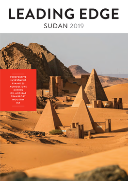 Sudan 2019 Investment Guide