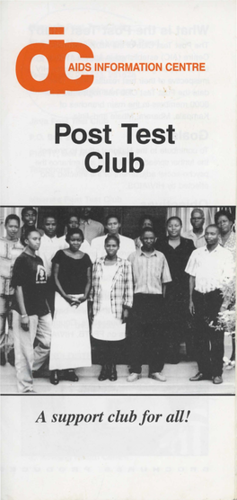 Post Test Club