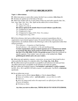 Top-AP-Style-Rules.Pdf