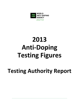 1 2013 ADAMS Testing Figures MAY