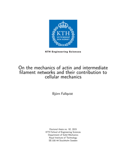 On the Mechanics of Actin and Intermediate Filament Networks And