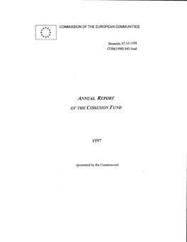 Al Report of the Cohesion Fund