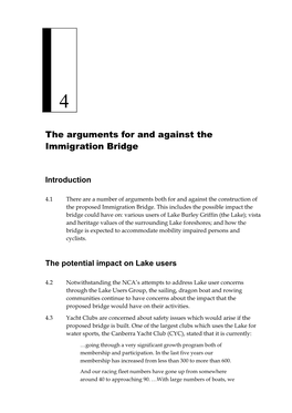 The Arguments for and Against the Immigration Bridge