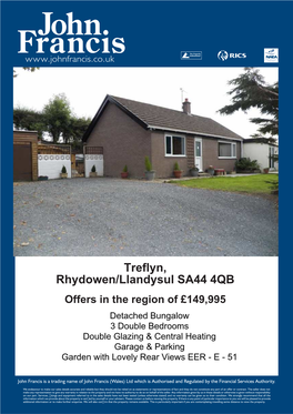 Treflyn, Rhydowen/Llandysul SA44