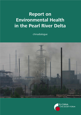 Report on Environmental Health in the Pearl River Delta