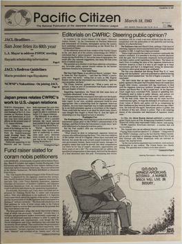 Pacific Citizen March 18, 1983