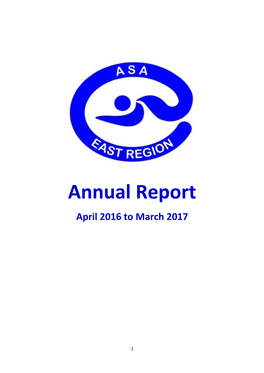 Annual Report April 2016 to March 2017