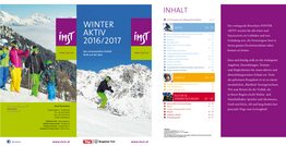 Winter Aktiv 2016/2017