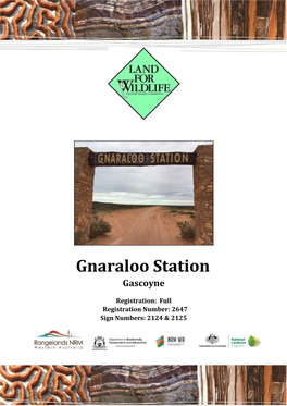 Gnaraloo Station Gascoyne