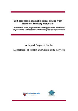 Self-Discharge Against Medical Advice from Northern Territory Hospitals