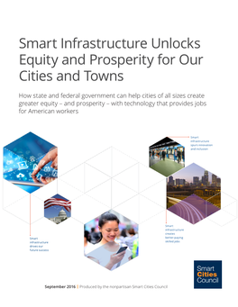 Smart Infrastructure Unlocks Equity and Prosperity for Our Cities and Towns