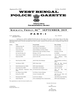 Gazette 22-19 06 Sep 2019