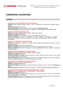 Comunidad Valenciana