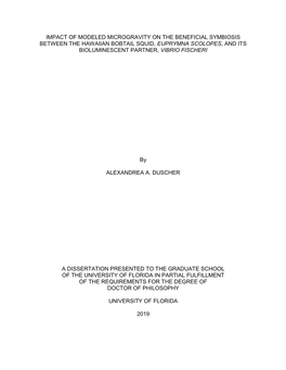 University of Florida Thesis Or Dissertation Formatting