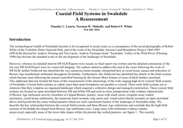 Coaxial Field Systems in Swaledale