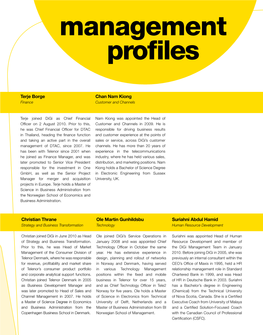 Profiles Management