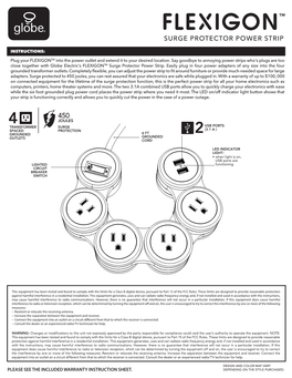 Surge Protector Power Strip