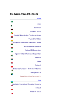 Producers Around the World