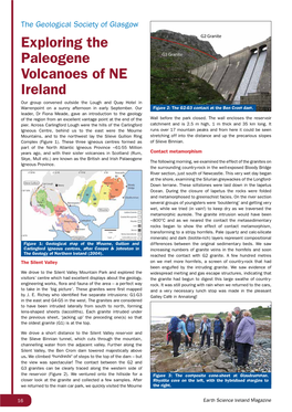 Exploring the Paleogene Volcanoes of NE Ireland Our Group Convened Outside the Lough and Quay Hotel in Warrenpoint on a Sunny Afternoon in Early September