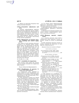 47 CFR Ch. I (10–1–11 Edition) § 87.73