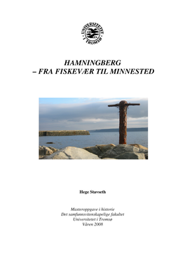 Hamningberg – Fra Fiskevær Til Minnested