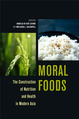 Moral Foods Series Editors: Christine R